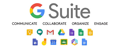 G Suite logo and icons