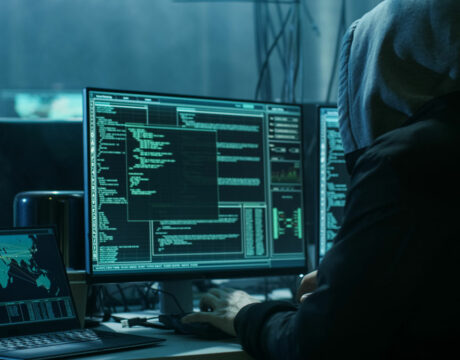 a hacker deploying ransomware to computers in need of Renowned Ransomware Recovery and Malware Prevention in Hamilton, NJ