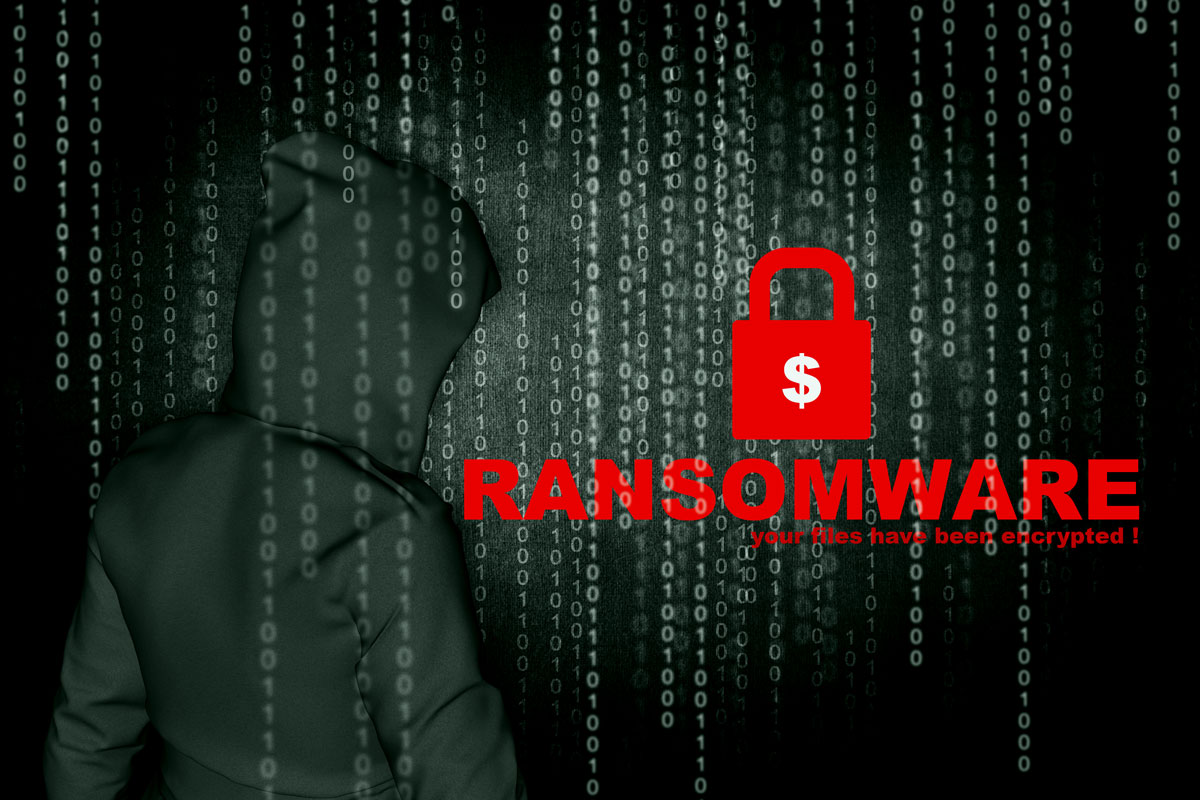 a screen displaying ransomware with file encryption in need of Ransomware Recovery and Protection in Abington, PA