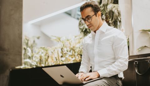 A Lawyer sitting in an Abington Law Firm that is managed by IT Services