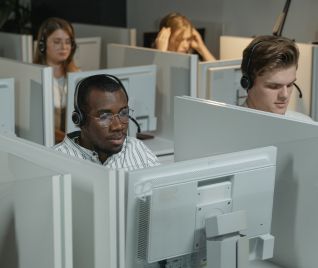 A Tech Support Department in a King of Prussia, PA Office